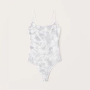 Wash Effect Seamless Cami Bodysuit
